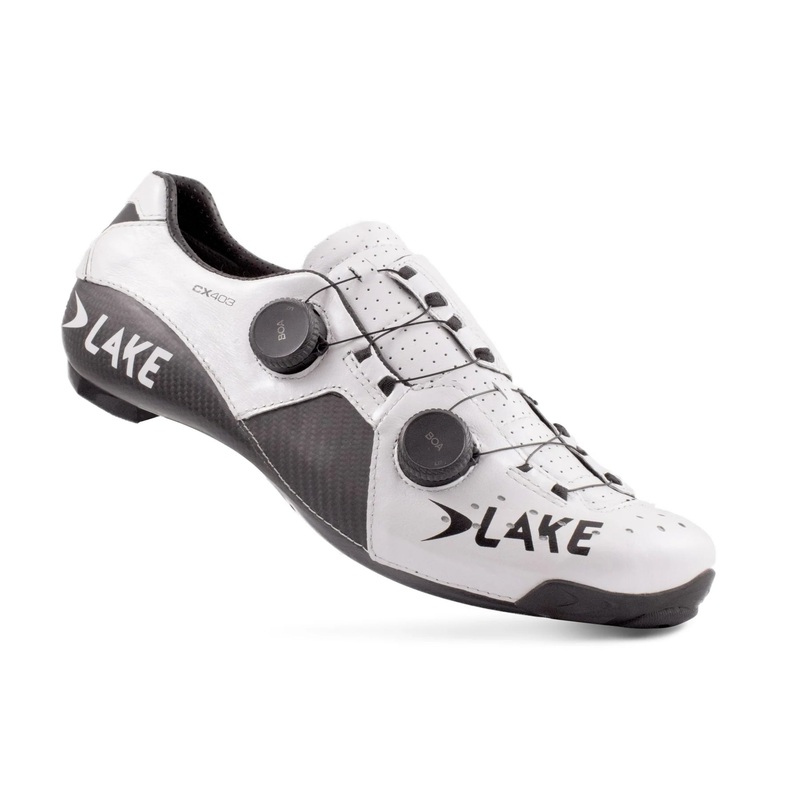 Lake CX403 Road Shoe – White-Black White – Black EU 39