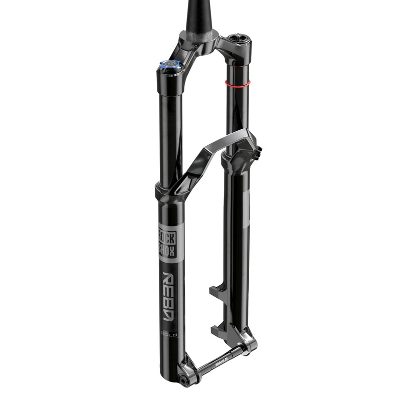RockShox Reba Gold RockShox XC Suspension Forks  Tapered 29″ Wheel, DebonAir Air Spring, Remote, Boost 15x110mm, 130mm & 110mm Travel, Black 130mm