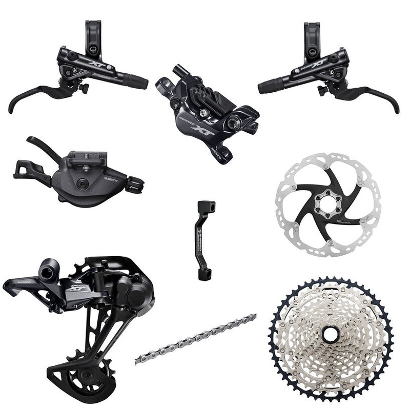 Shimano Deore XT M8100 12 Spd Group Set Kit – 203mm Rotors