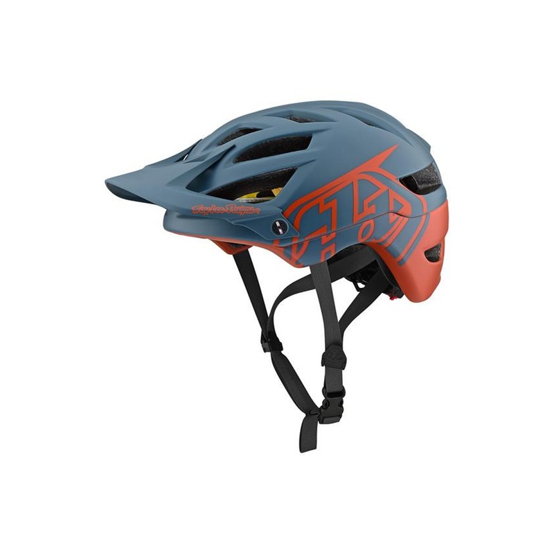 Troy Lee Designs A1 MIPS MTB Helmet – Classic – Air Force Blue-Clay Air Force Blue – Clay X-Small