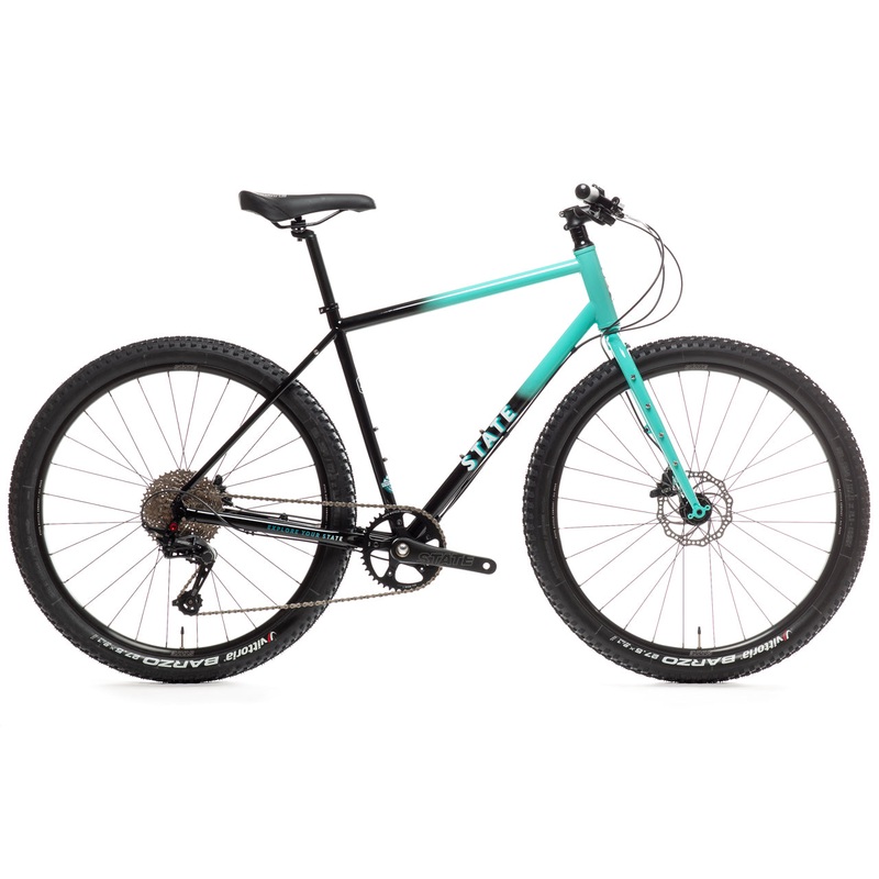 4130 All-Road – Flat Bar – Turquoise Fade (650b / 700c) Extra Small ( Riders 5’1″ – 5’6″) 650b