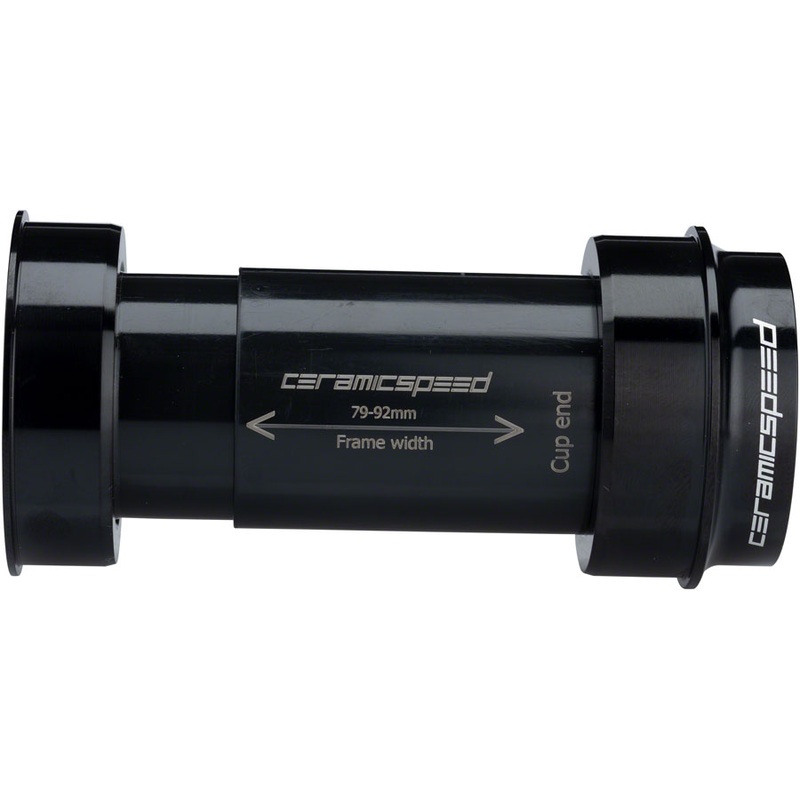 CeramicSpeed BBright Bottom Bracket – 24mm Spindle Coated Races Black