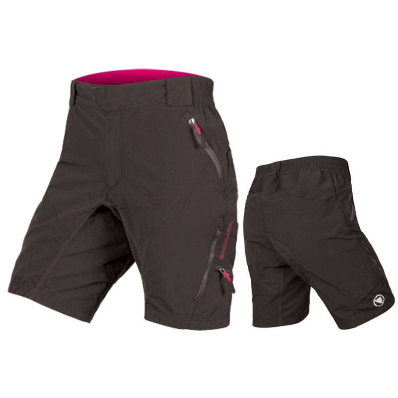 Endura Hummvee Short II – No Liner – Womens – Black Black Small