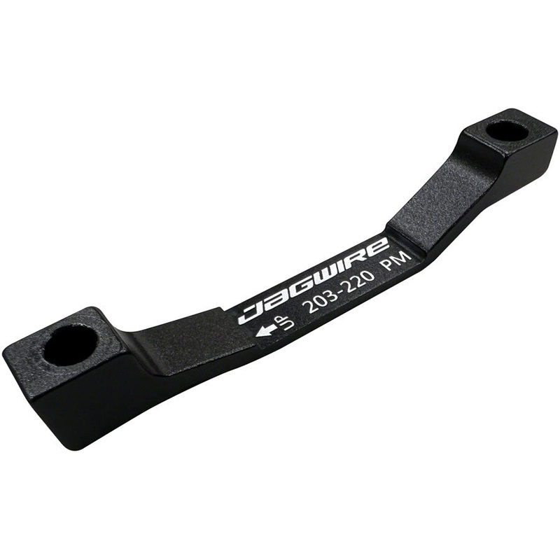 Jagwire Post Mount Disc Brake Adapter – +17mm, 203mm Post Mount to 220mm Rotor