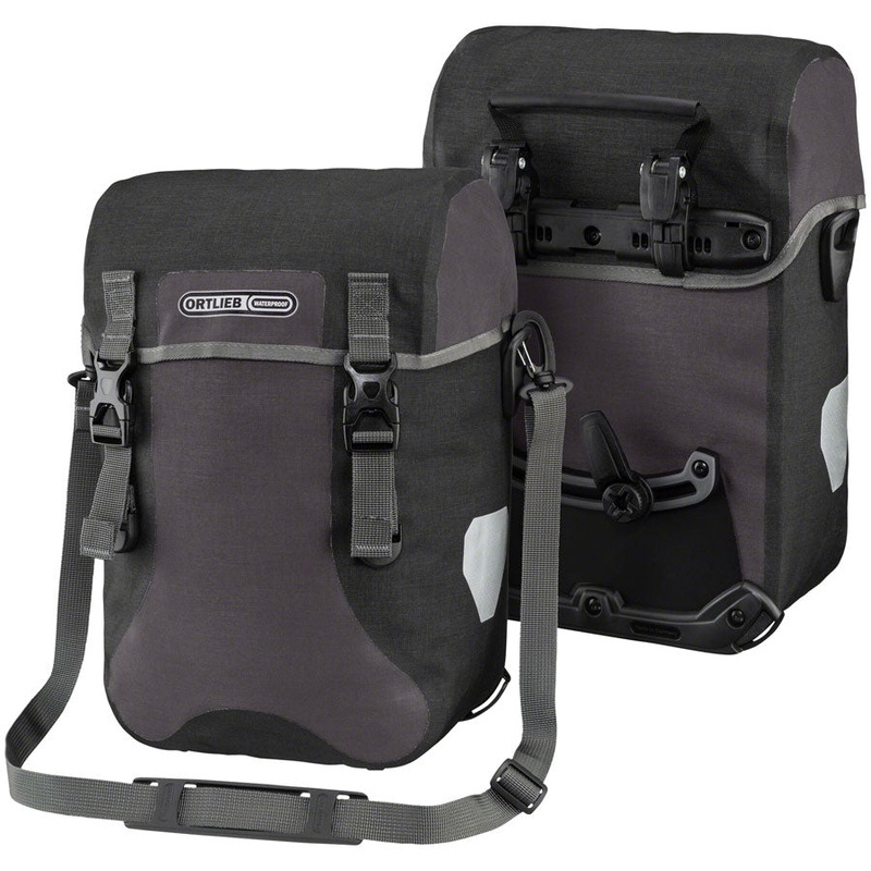 Ortlieb Sport-Packer Plus Pannier – 30L Pair Granite/Black