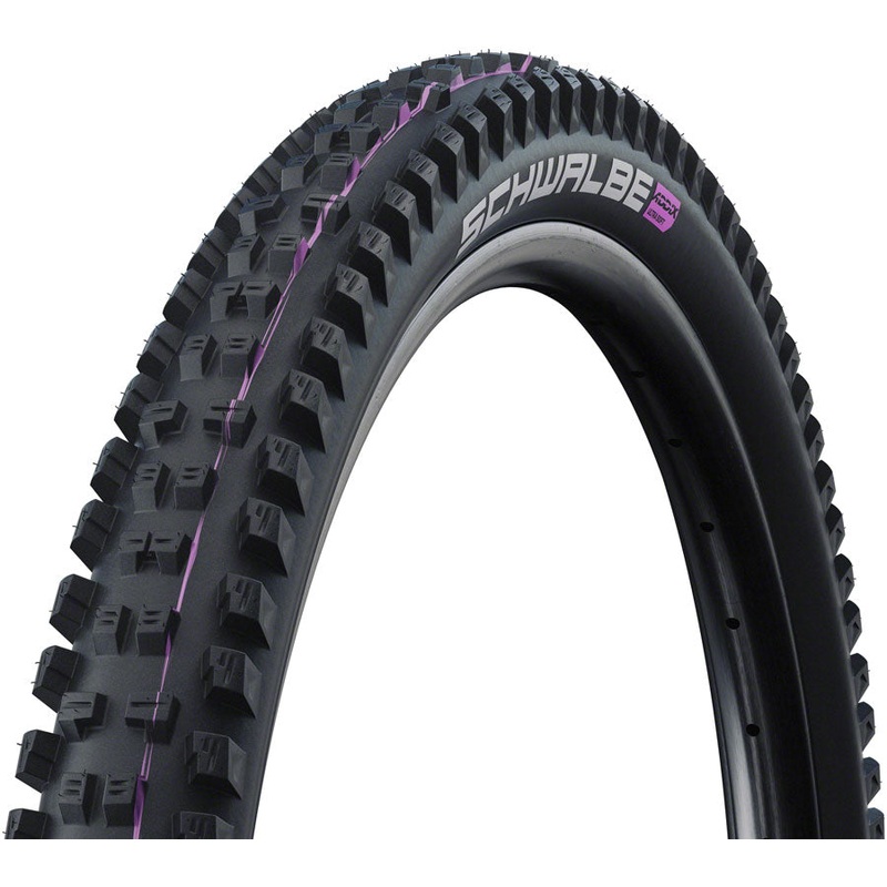 Schwalbe Tacky Chan Tire – 29 x 2.40, Tubeless, Folding, Black, Evolution Line, Super Trail, Addix Soft, E-50