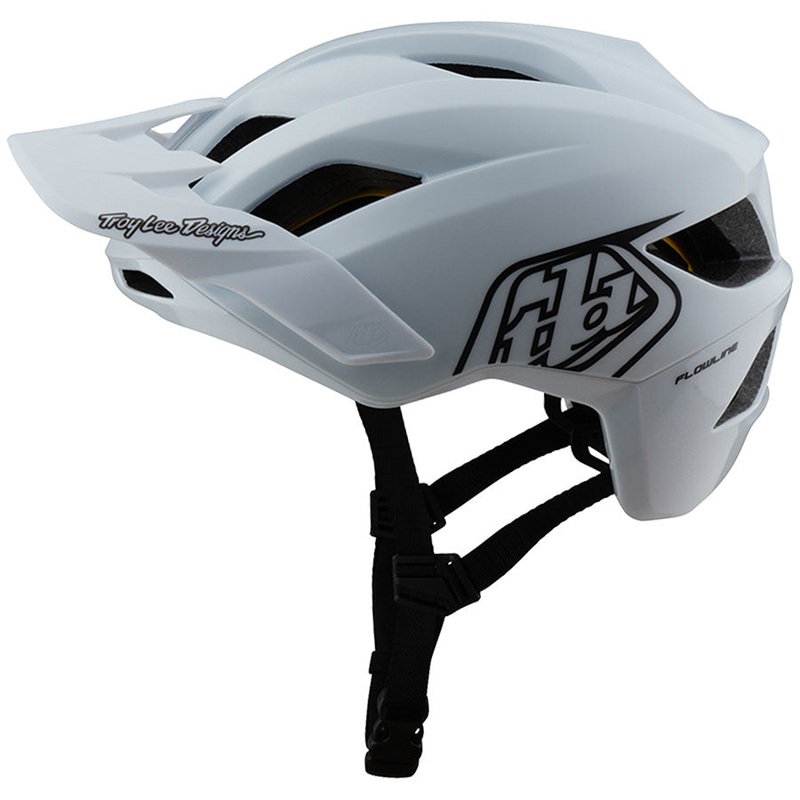 Troy Lee Designs Flowline Helmet   Point White/Black, X-Small/Small