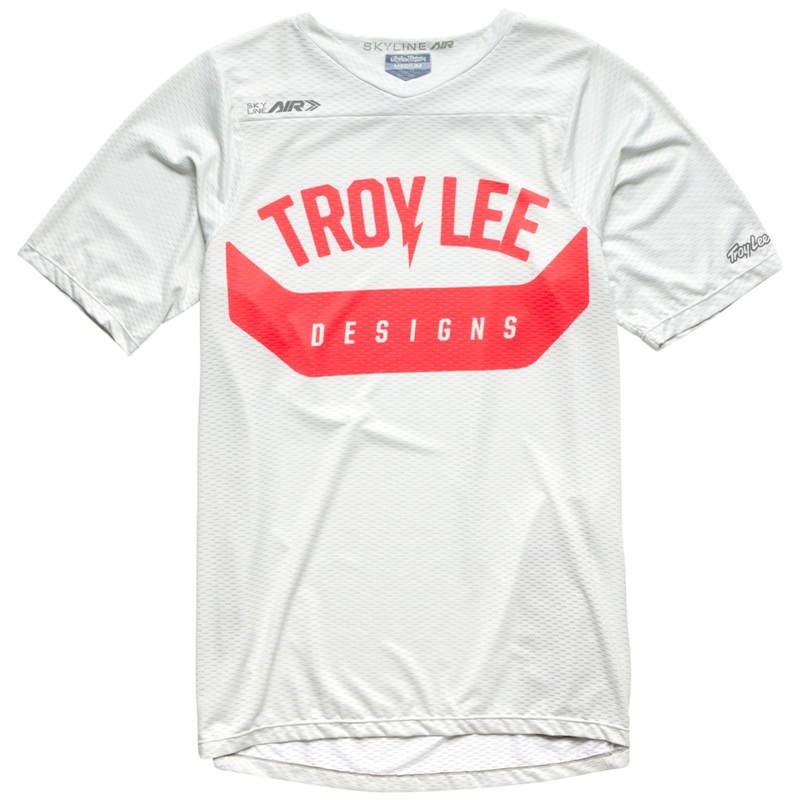 Troy Lee Designs Skyline Air Short Sleeve MTB Jersey – Air Core – Cement – 2023 Poppy Red Small