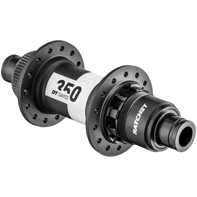 DT Swiss 350 Rear Hub – 12 x 148mm, Center-Lock, XD, Black, 32H, 36pt
