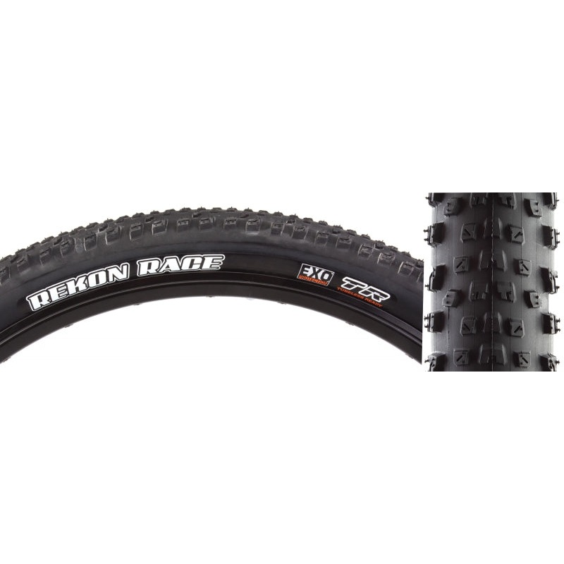 Maxxis Rekon Race Tire – 29 x 2.35 Tubeless Folding Black Dual EXO