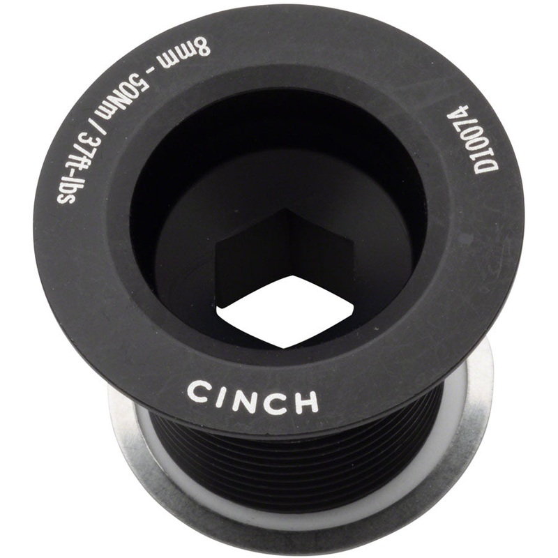 RaceFace CINCH Crank Bolt with Washer – NDS M18 Matte Black