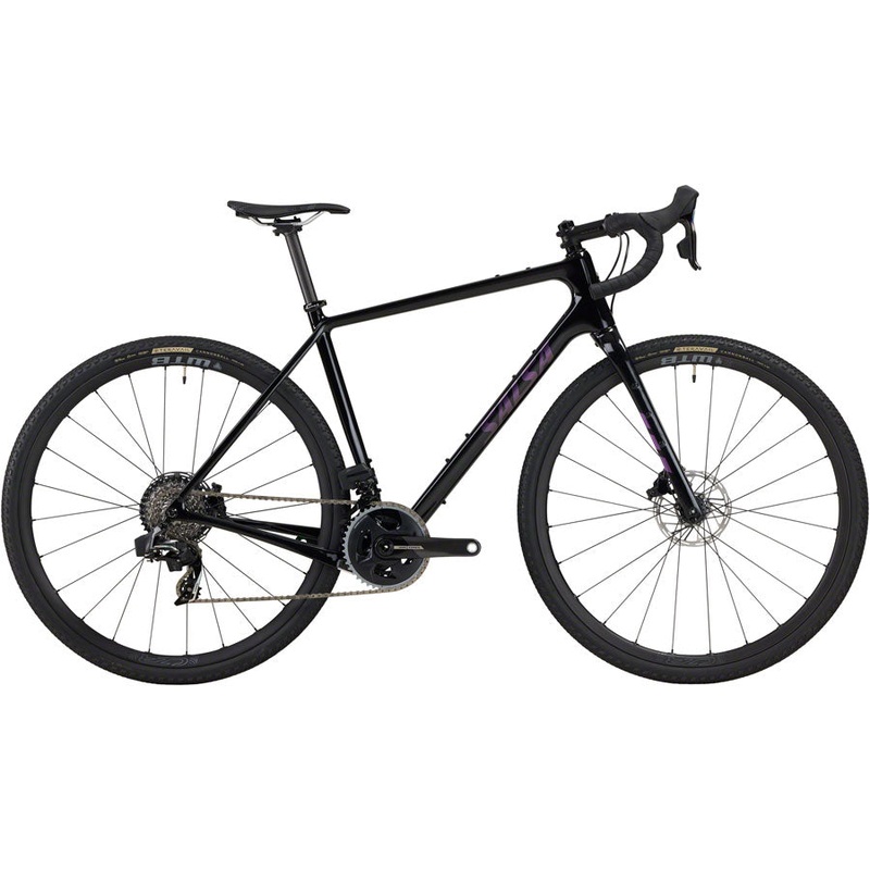 Salsa Warbird C Force AXS Wide Bike – 700c, Carbon, Gloss Black, 56cm