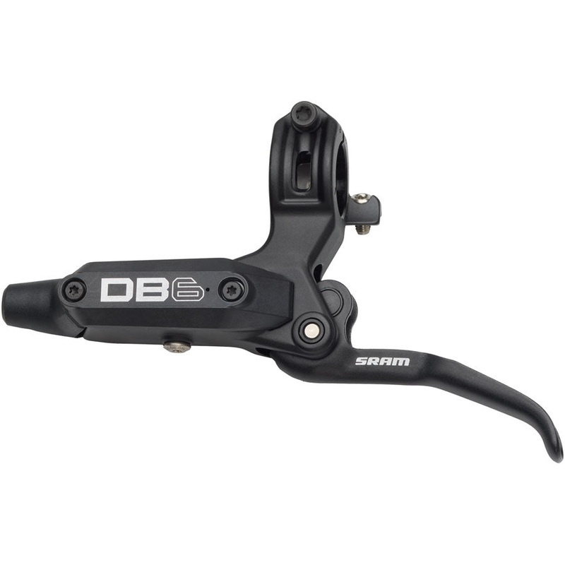 SRAM DB6/4 Disc Brake Lever Assembly – Left, Aluminum Lever Blade, Diffusion Biack, A1