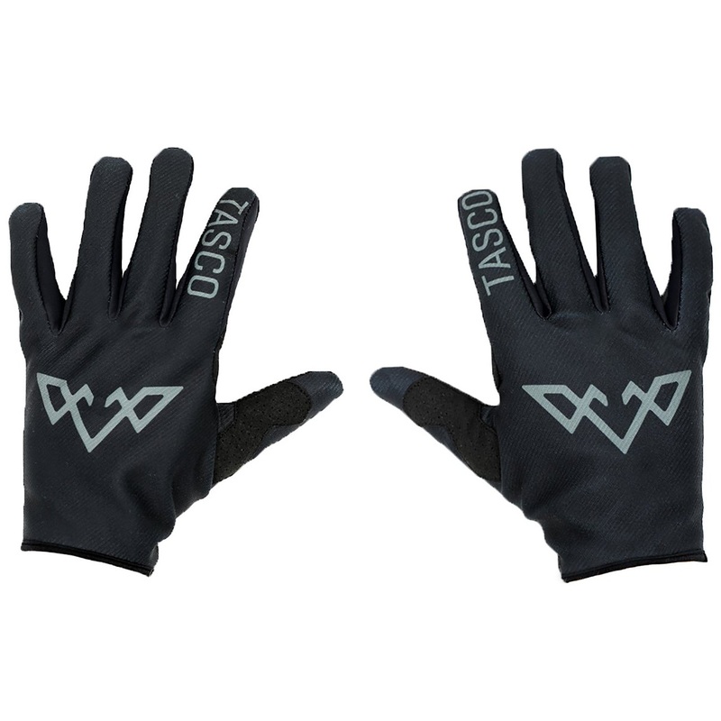 Tasco Dawn Patrol MTB Gloves  Windproof, Water-Resistant Fleece-Lined Cycling Gloves with Conductive Touchscreen Tips & Silicone Control, Fully Ventilated for Cooler Rides Medium
