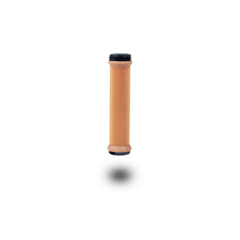 The Sensus Swayze Sans Flange MTB Grip – Gum Rubber Gum Rubber