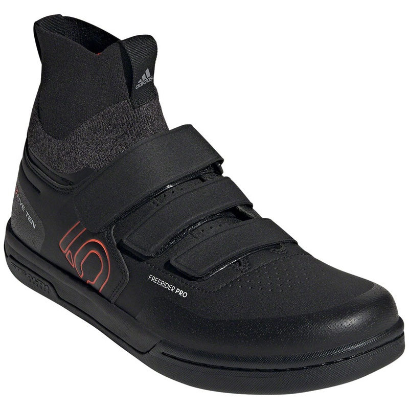 Five Ten Freerider Pro Mid VCS Flat Shoes – Men’s, Black, 12