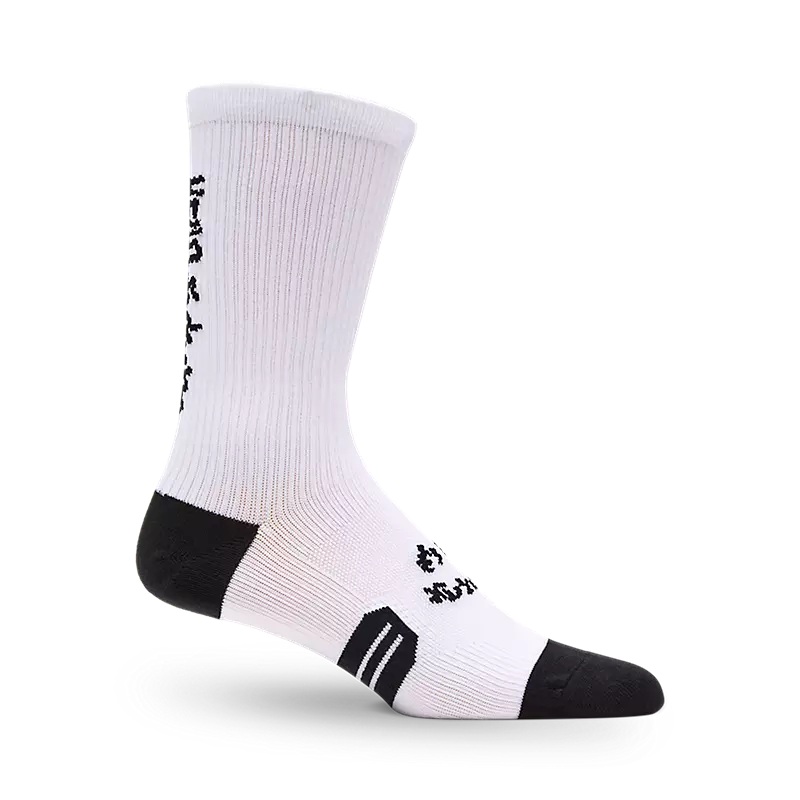 Fox Racing 8″ Ranger Sock – Hello Future – White White X-Small/Small