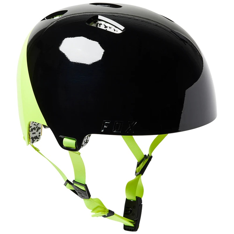 Fox Racing Flight Pro Dirt Jump Helmet – Prpus – Black-Yellow – 2022 Black – Yellow Small