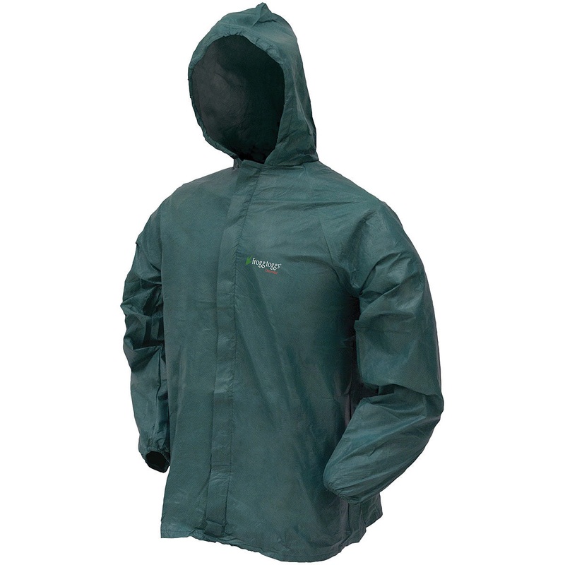 Frogg Toggs Basic Rainsuit – Green, Small – Lightweight and Waterproof Outdoor Clothing