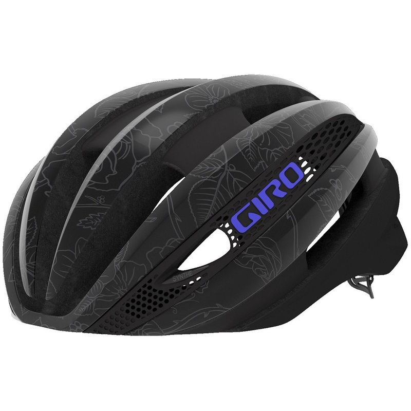 Giro Synthe MIPS Road Helmet – Matt Black Floral – 2020 Matt Black Floral Small 51-55 cm