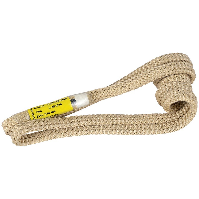 Premium Sterling Hollow Block2 6.8mm Technora Rope AutoBlock & Friction Hitch for Superior Durability and Enhanced Grip 8MMX19