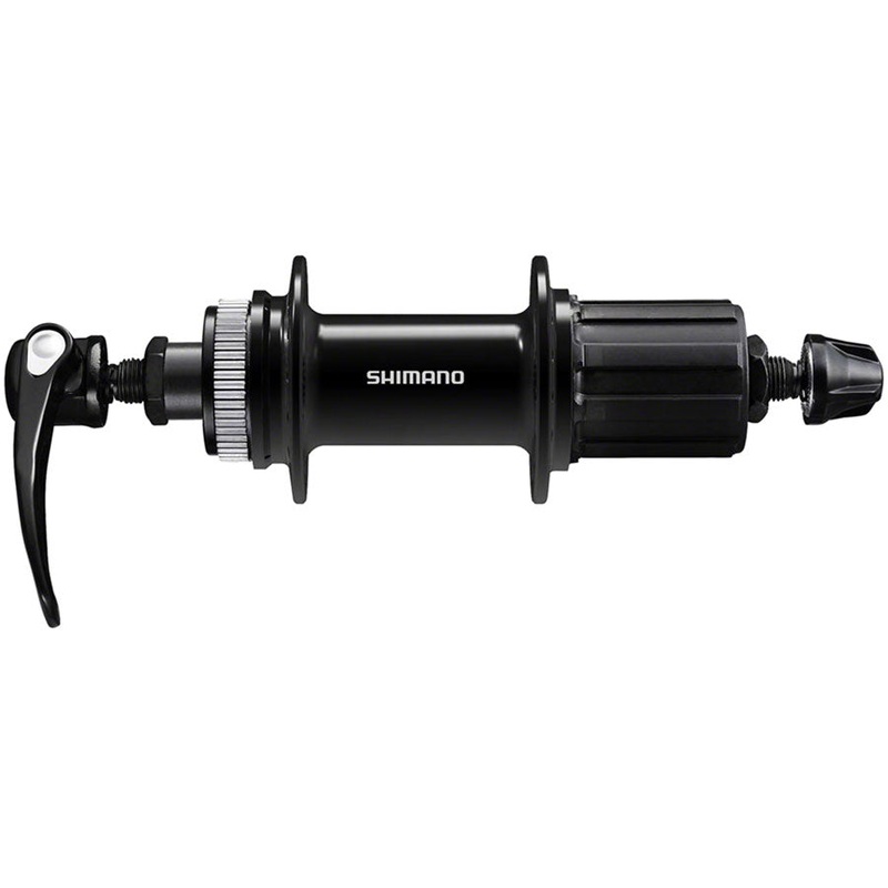 Shimano Deore FH-QC400-HM Rear Hub – QR x 135mm Center-Lock Disc HG10 BLK 36H