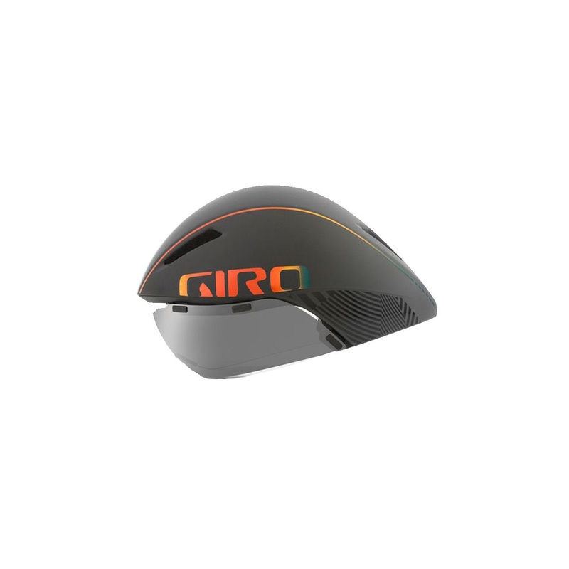 Giro Aerohead MIPS TRI Helmet – Matt Gray-Fire Matt Gray – Fire Small 51-55 cm