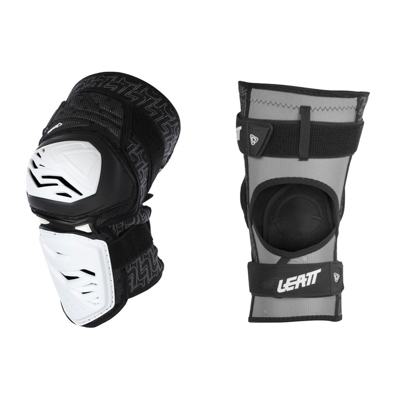 Leatt Enduro Knee Guard – Hard Shell – White White Small/Medium