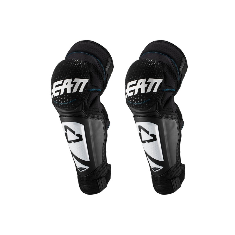Leatt EXT Knee & Shin Guard – White-Black White – Black Small/Medium