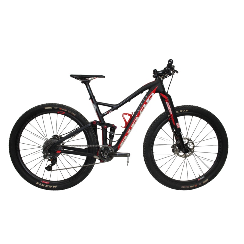 Niner RKT 9 RDO 29 – 5-Star – XTR 1X/RS1 – Black-Red – Demo1 Black – Red 43cm (17″) – Medium