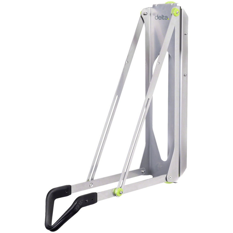Premium Delta Pivot Wall Mounted Bike Storage Racks  Durable Steel, 150 Rotation, Adjustable, Fits 20-29″ Wheels, Fenders, Easy Wall-Mount Design UR1000