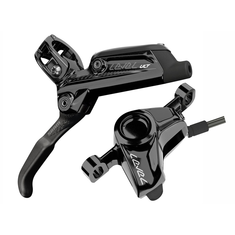 SRAM Level Ultimate Disc Brake – With Ti Hardware – Front – Anodised Black Anodised Black