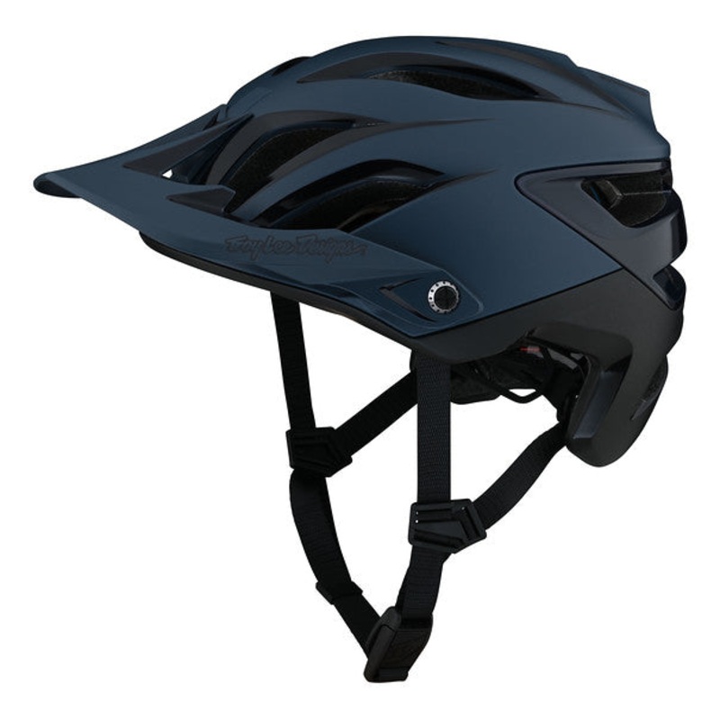 Troy Lee Designs A3 MIPS MTB Helmet – Uno Slate Blue Slate Blue X-Small/Small