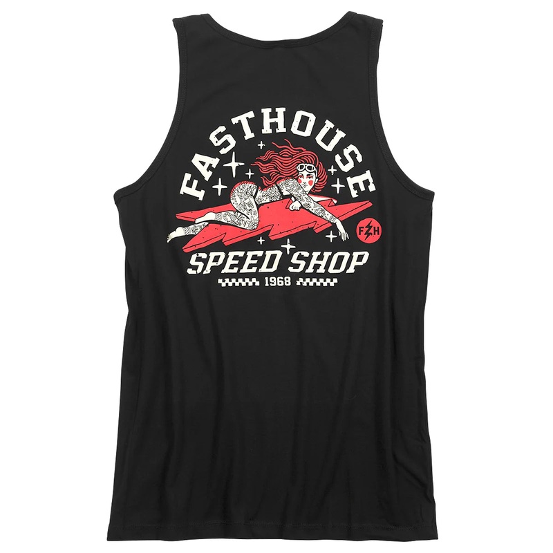 Fasthouse Eleanor Tank Top – Black Black Small