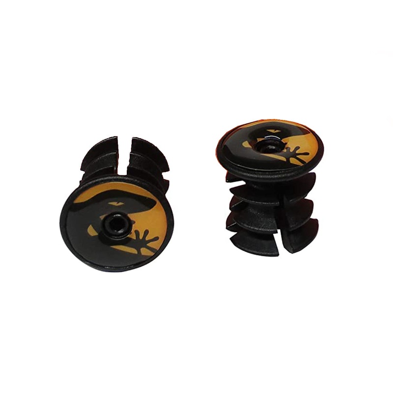 Lizard Skins DSP Bar Tape Plugs – Tangerine Orange Tangerine Orange