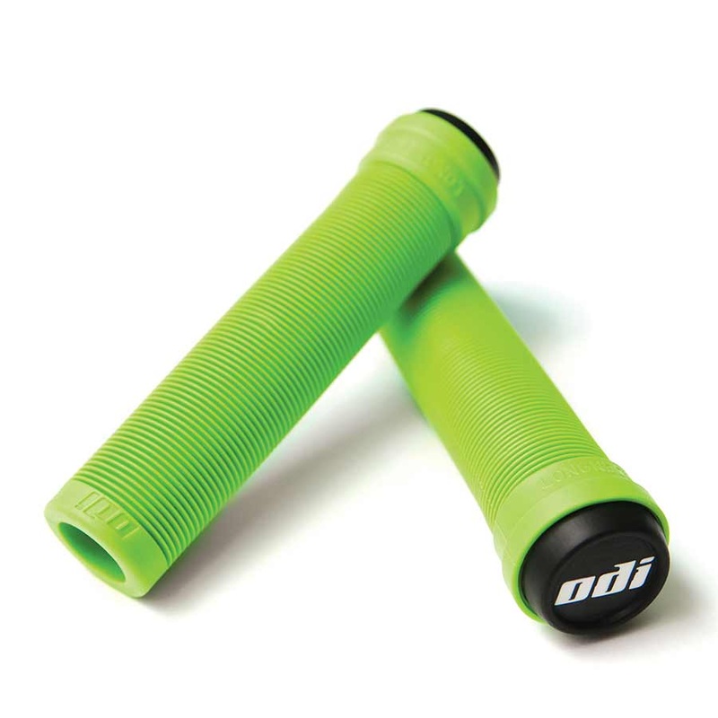 ODI Flangeless Longneck Grips – Green