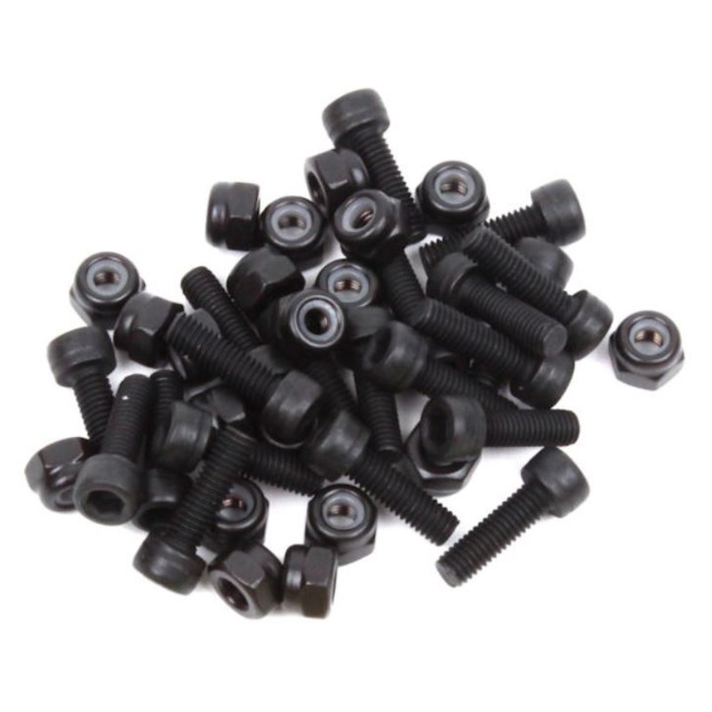 Race Face Chester Pedal Pin Kit – Black Black 20 Pins