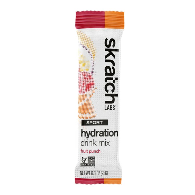 Skratch Labs Sport Hydration Mix – Fruit Punch Fruit Punch 440g – 20 Serving Resealable Bag