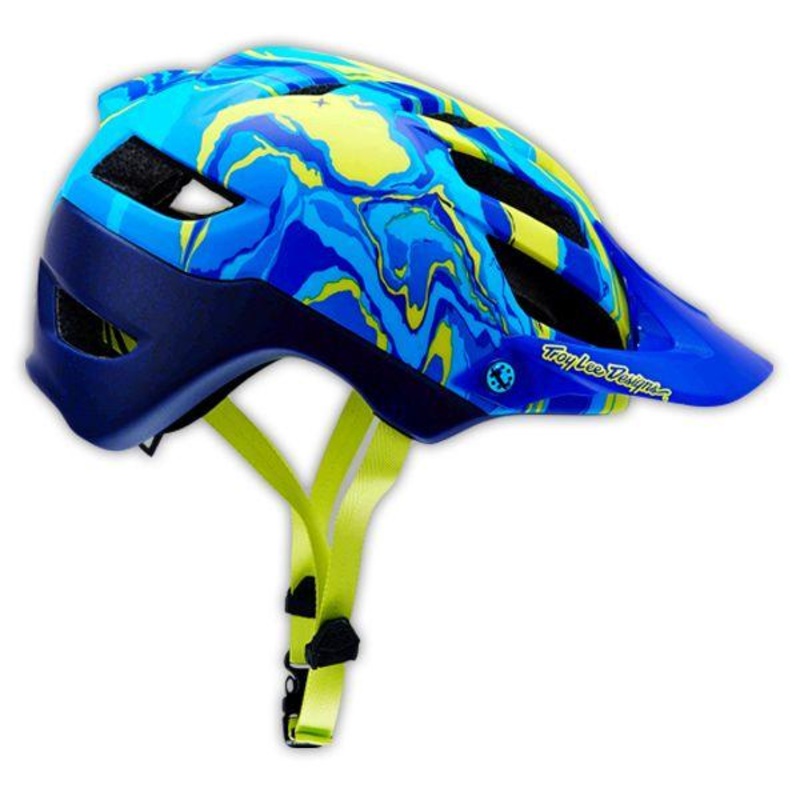 Troy Lee Designs A1 MTB Helmet – Galaxy – Blue Galaxy Blue Medium/Large