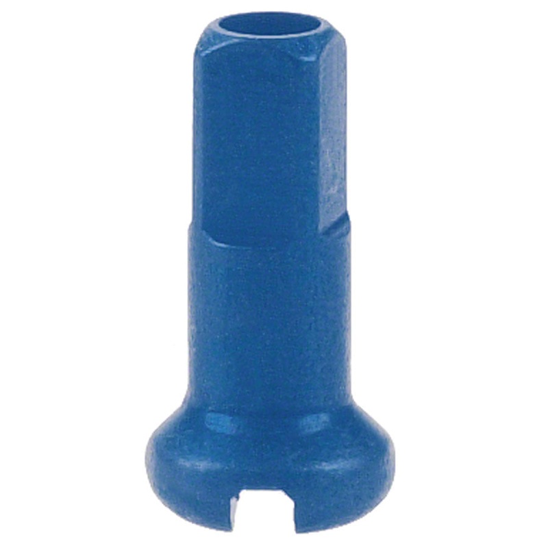 DT Swiss Standard Aluminum Alloy Spoke Nipples 2.0 x 12mm Blue Box of 100
