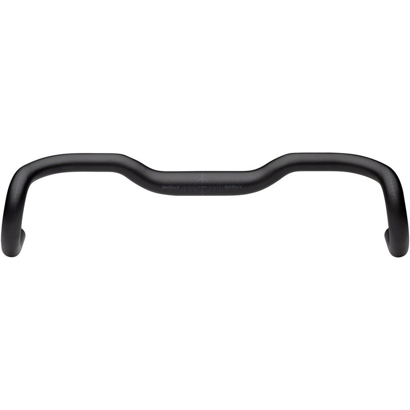 Surly Truck Stop Bar Handlebar – 31.8mm Clamp 45cm Width 30mm Rise Aluminum BLK