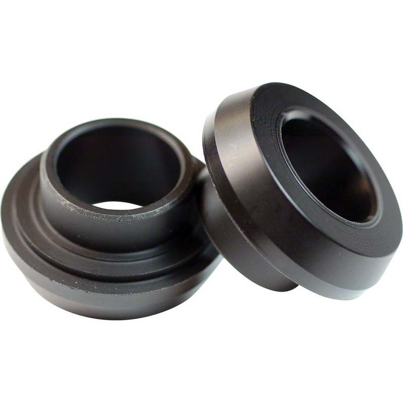 Wheels Manufacturing PressFit 30 Bottom Bracket Adaptors for Shimano & SRAM Cranks | Engineering-Grade Delrin Inserts for Frame Compatibility 24mm