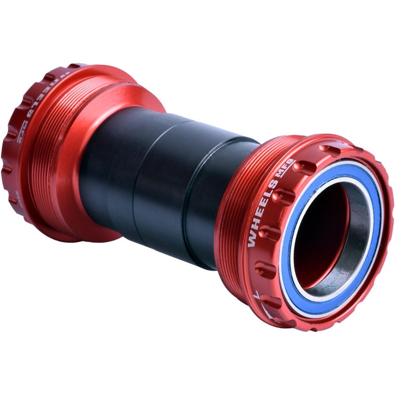 Wheels Manufacturing T47 Outboard Bottom Bracket – For 30mm Spindle, ABEC-3 Bearings, Fits Frames with 68mm-100mm BB
