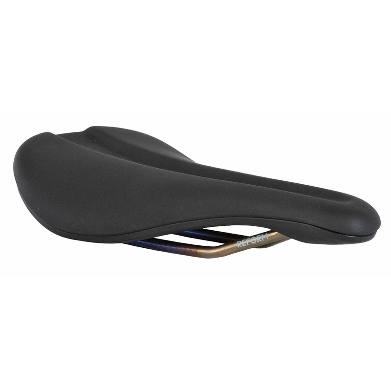 Reform Tantalus Bicycle Saddle Collection  Carbon Shell, Titanium Rails, Thermo-Moldable, Custom Fit, Gravel & MTB Performance, Made in Canada Tantalus with Power Supply