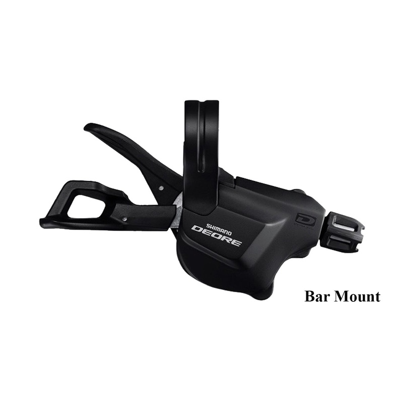 Shimano Deore M6000 Rapidfire Plus Front Shifter Black Bar Mount