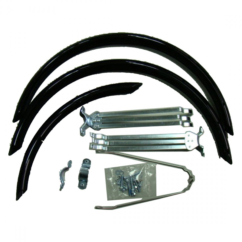 Sun Seeker Recumbent Fenders Fenders – Delta Eco Delta 20/20`x2 Black