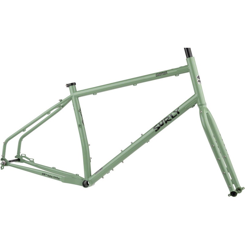 Surly Grappler Frameset – 27.5 Steel Sage Green Medium