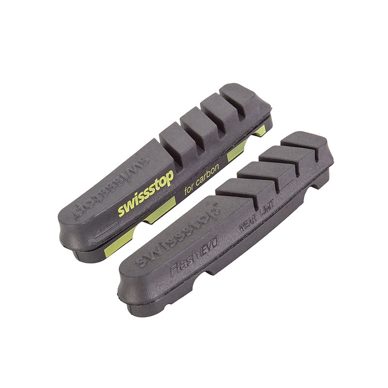 SwissStop BLK Prince Brake Pads – Shimano/SRAM Cartridge Type For Carbon Rims