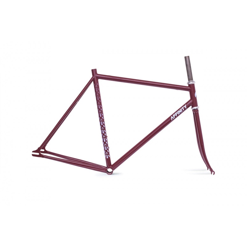 Affinity Metropolitan Track Frameset XS Crimson Sky