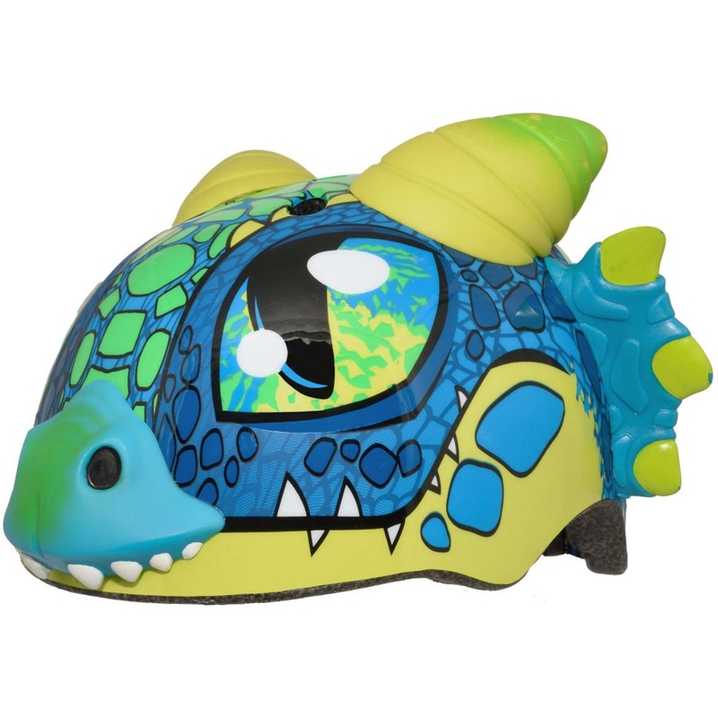 C.Preme Raskullz Toddler Safety Helmet – 3 Plus – Don Dragon-Blue Don Dragon – Blue One Size